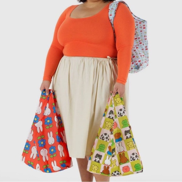 BAGGU reusable Miffy set "garden Miffy, Miffy" Set - Picture 3 of 4